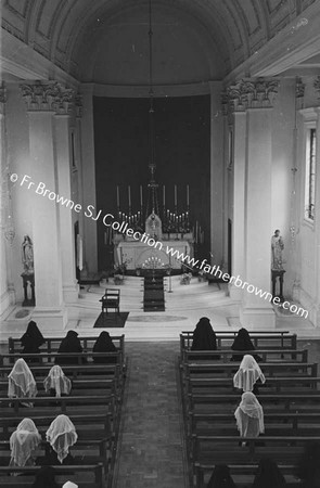 LORETO CONVENT  INTERIOR OF CHAPEL